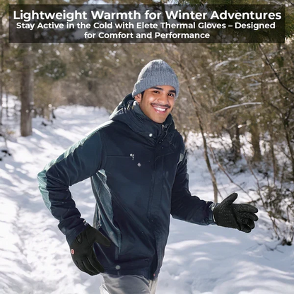 Touchscreen Winter Gloves for Men and Women, Waterproof Thermal with Non-Slip Palm for Cycling and Hiking