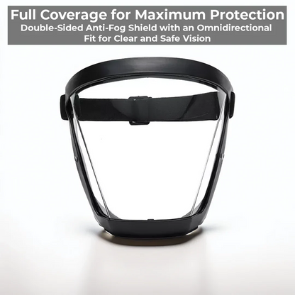 Ultimate Protection Face Shield with Anti-Fog and Replaceable Filter