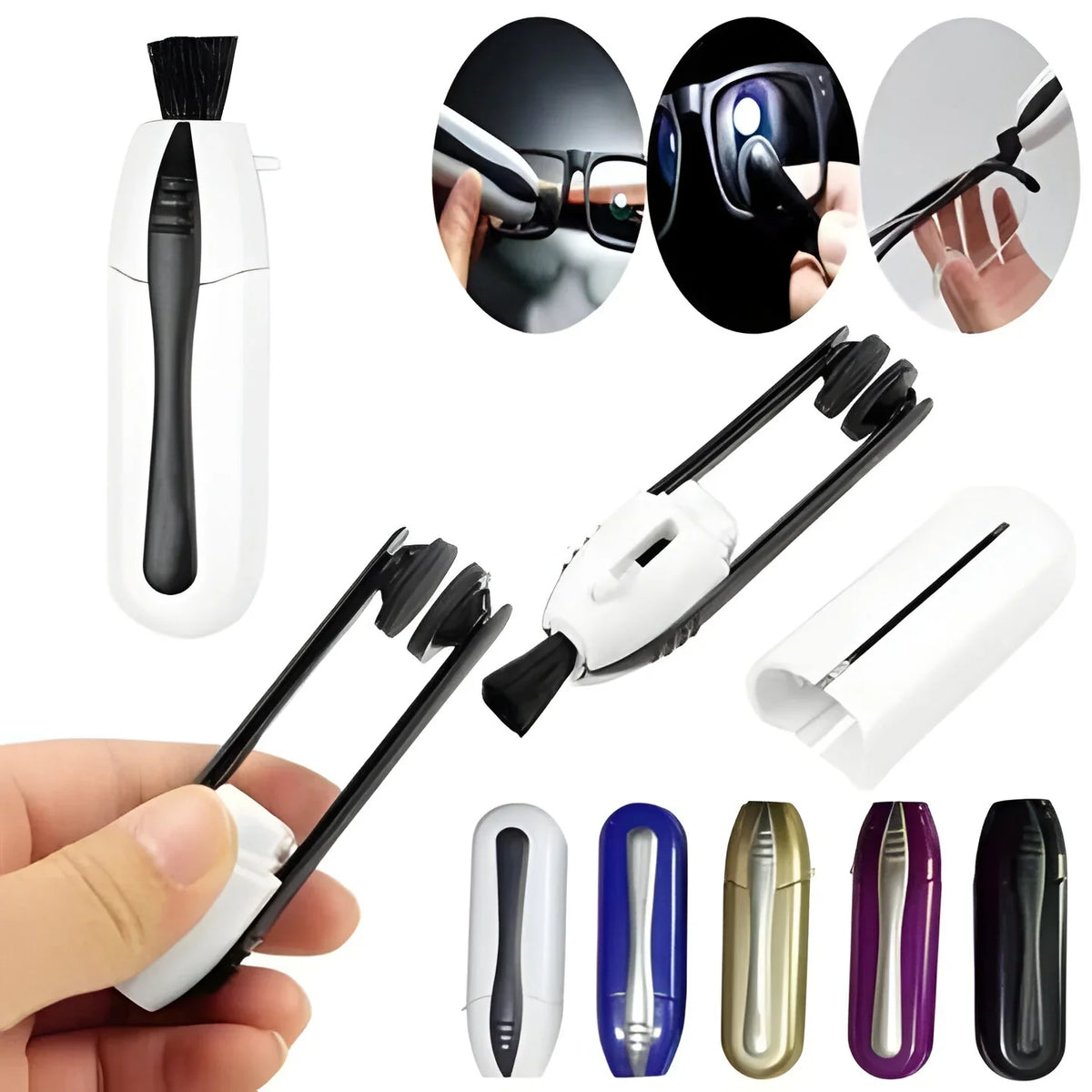 Effortless Lens Cleaner with Advanced Dry-Cleaning Technology