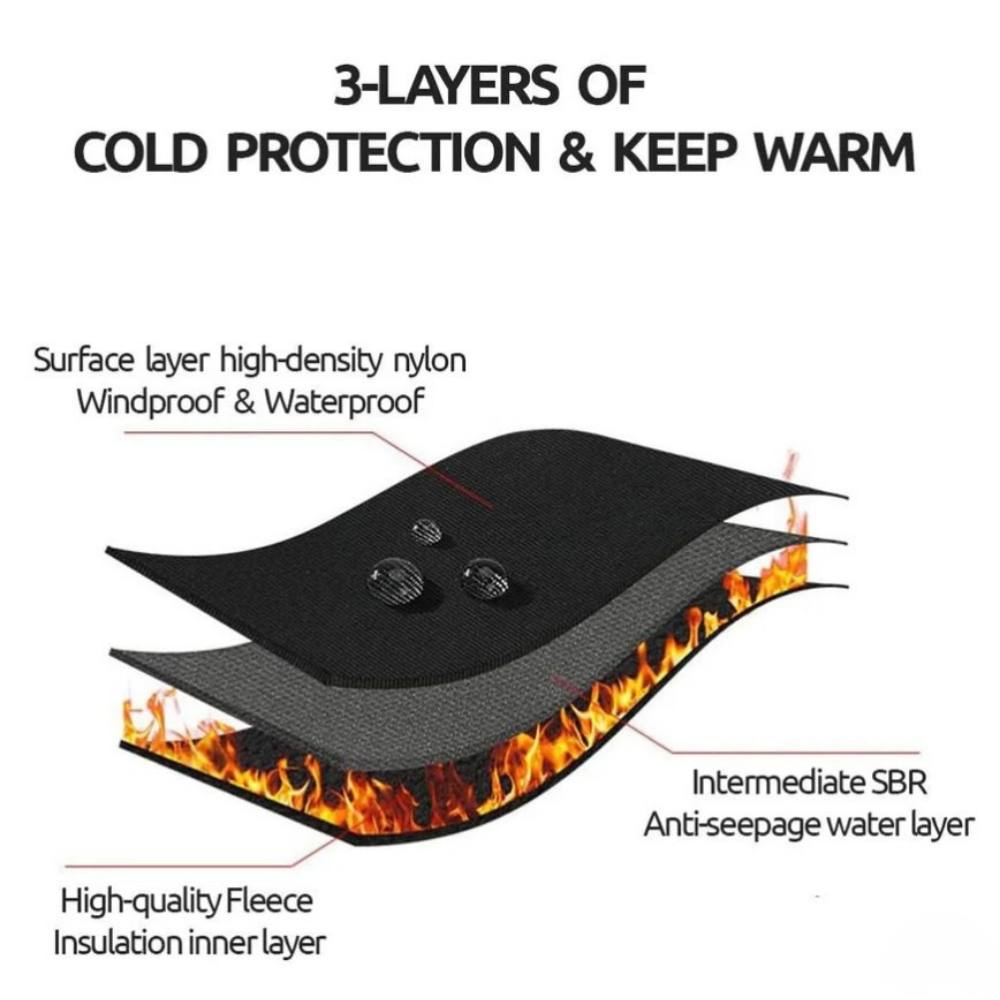 All-Weather Thermal Gloves for Cycling and Winter Sports