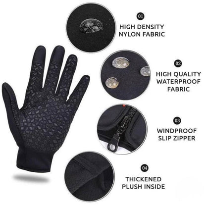 All-Weather Thermal Gloves for Cycling and Winter Sports