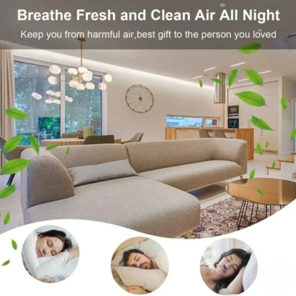 Portable Sleep Aid Device for Snoring and Apnea Relief