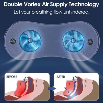 Portable Sleep Aid Device for Snoring and Apnea Relief