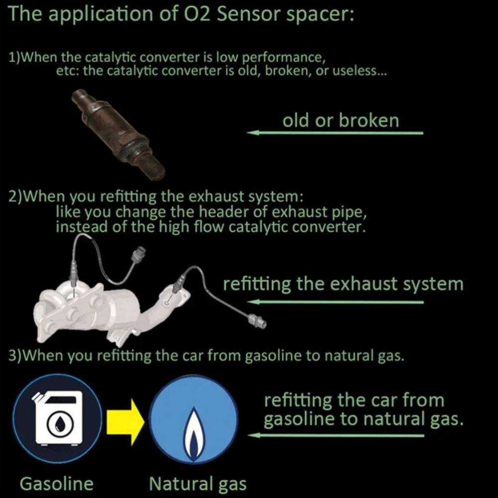 Oxygen Sensor Adapter for Check Engine Light Resolution
