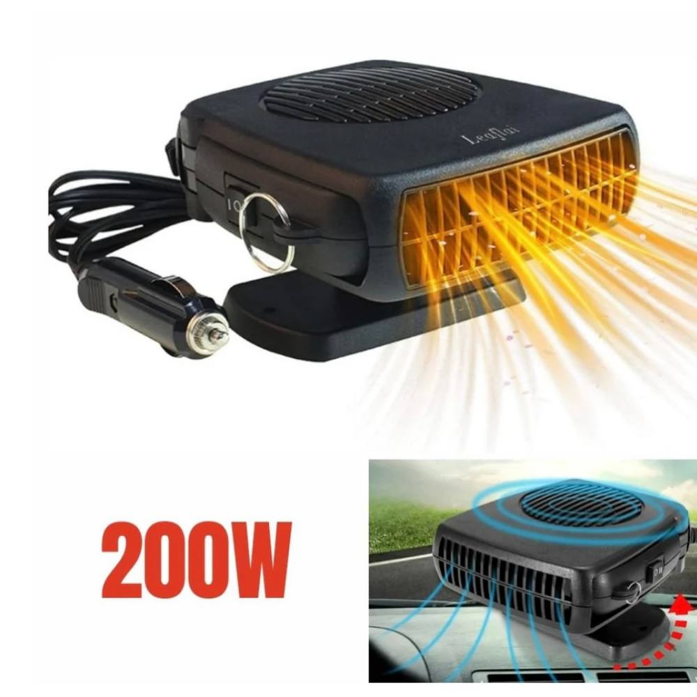 Compact 12V Car Heater and Fan for Instant Warmth