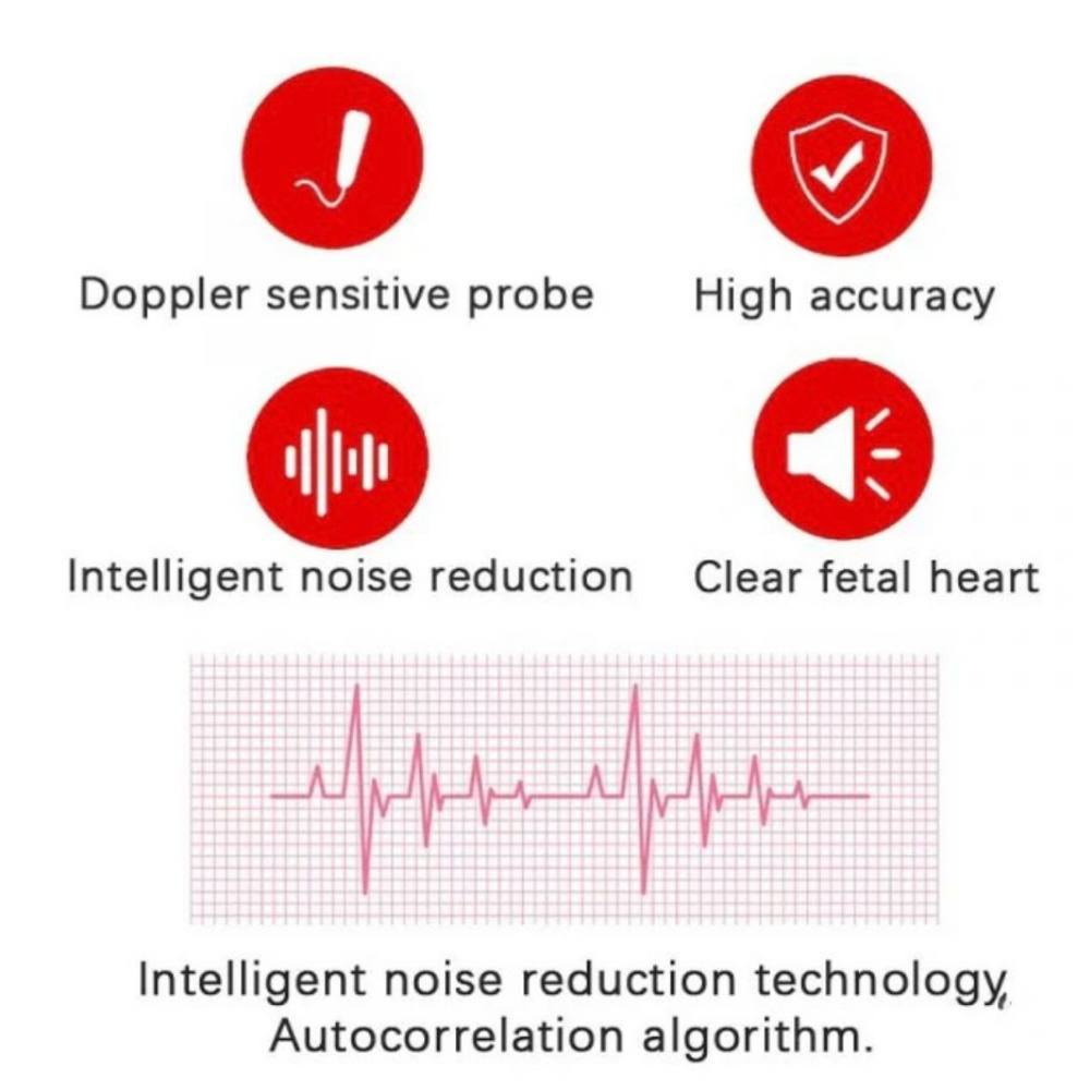 Home Baby Heartbeat Monitor - Reliable Fetal Sound Tracker