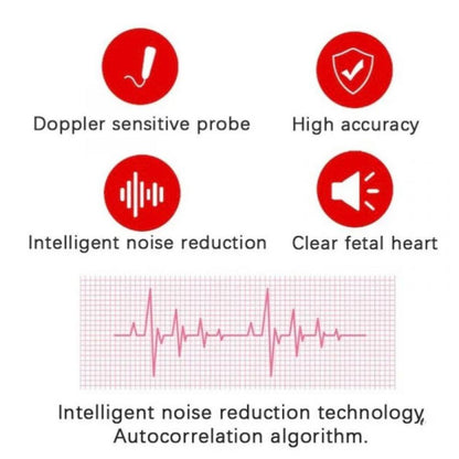 Home Baby Heartbeat Monitor - Reliable Fetal Sound Tracker
