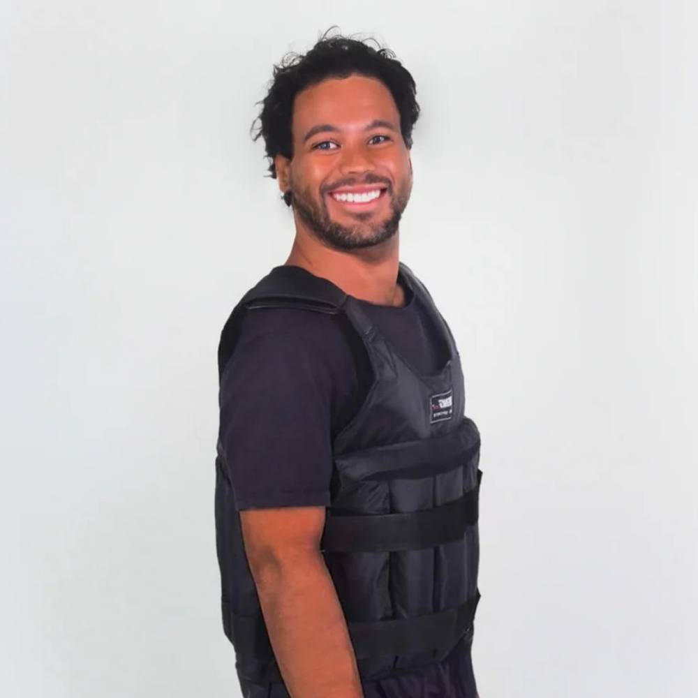Versatile 110 lb Fitness Resistance Vest for Enhanced Training