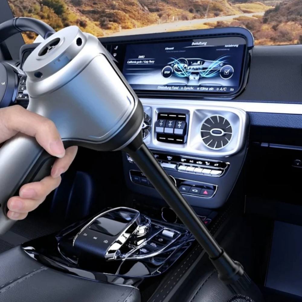 Portable Handheld Vacuum with Powerful Suction & Cordless Design
