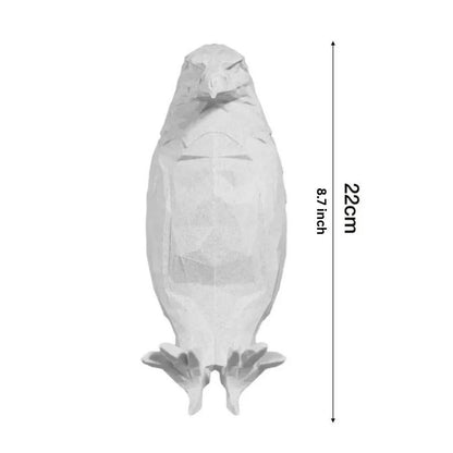 3D Wing Projection Silhouette Bird Light for Wall with Warm LED