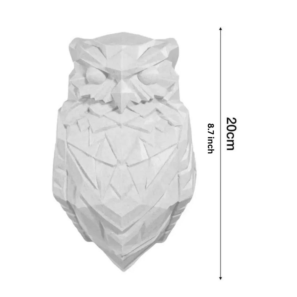 3D Wing Projection Silhouette Bird Light for Wall with Warm LED