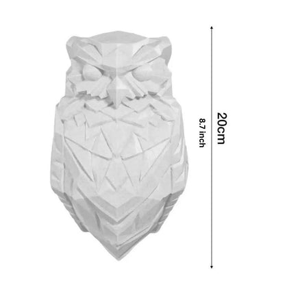 3D Wing Projection Silhouette Bird Light for Wall with Warm LED