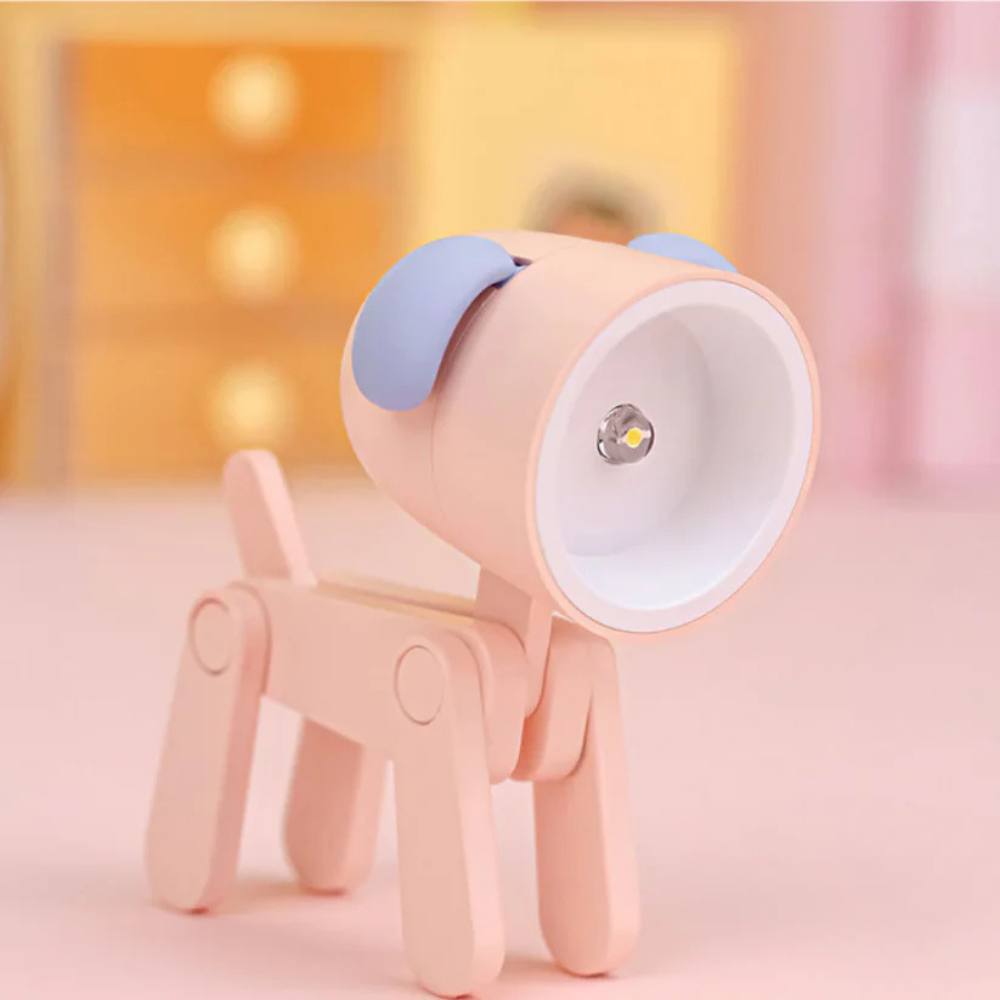 Adjustable Desk Lamp with LED and Flexible Animal Design for Kids