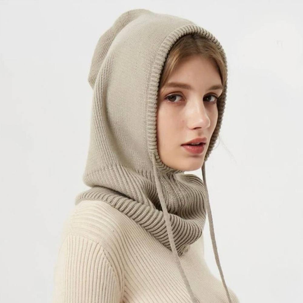 Elegant Cashmere Knit Hat for Winter Warmth