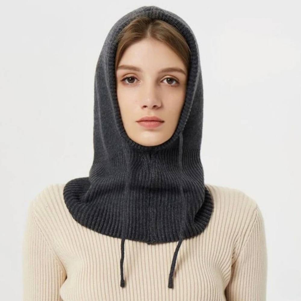 Elegant Cashmere Knit Hat for Winter Warmth