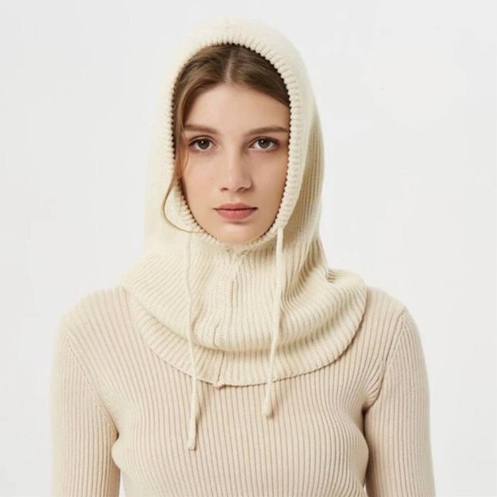 Elegant Cashmere Knit Hat for Winter Warmth