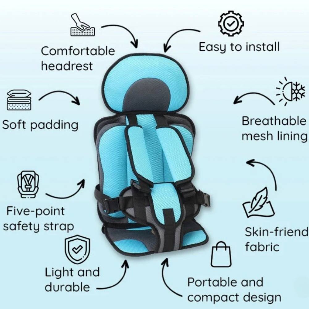 Child Safety Seat Cushion for Ultimate Comfort and Security