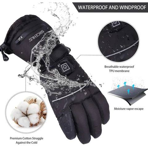 ThermoShield Heated Gloves with Adjustable Warmth Control