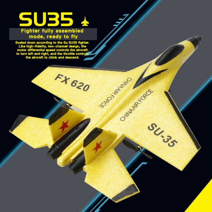 SkyRacer Elite RC Jet with Illuminated Features
