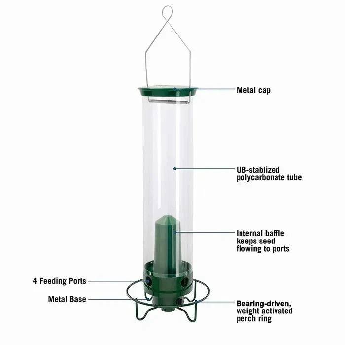 GuardianFeeder: Squirrel-Resistant Hanging Bird Feeder