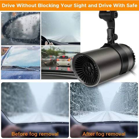 CozyDrive 360-Degree Car Heater & Defroster