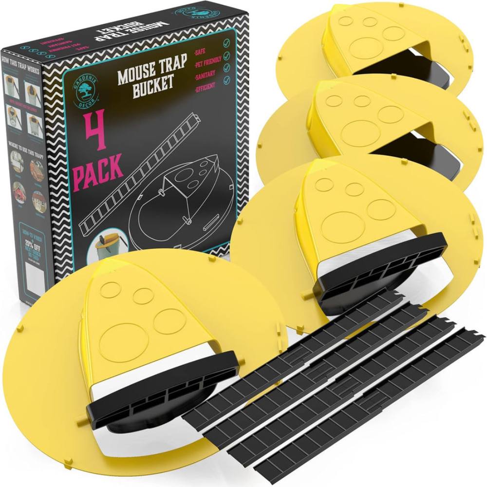 Smart Bucket Lid Rodent Catcher – Hands-Free Pest Control