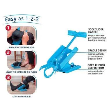 SocksEase Helper – Effortless Sock Application Kit