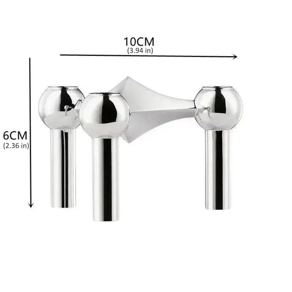 Sleek Geometric Candle Holder for Chic Home Décor