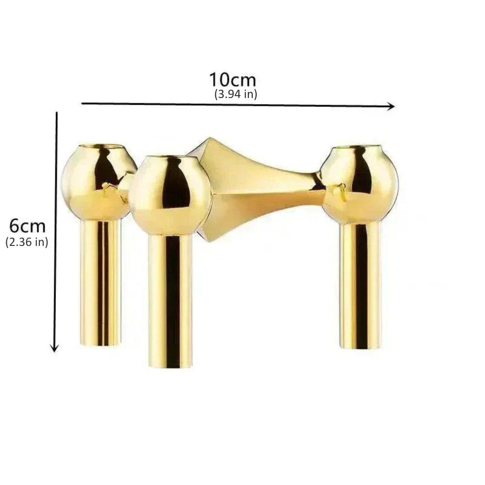 Sleek Geometric Candle Holder for Chic Home Décor