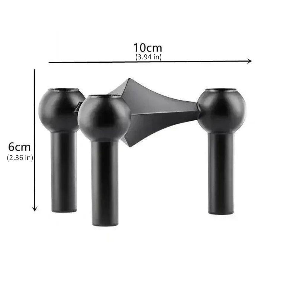 Sleek Geometric Candle Holder for Chic Home Décor