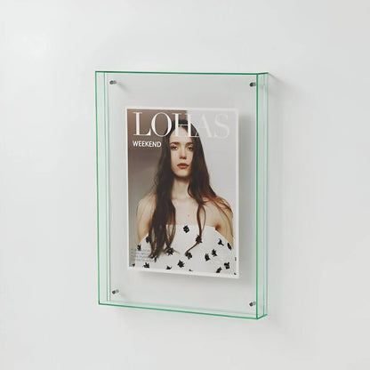 Sleek Transparent Photo Frame for Stunning Displays