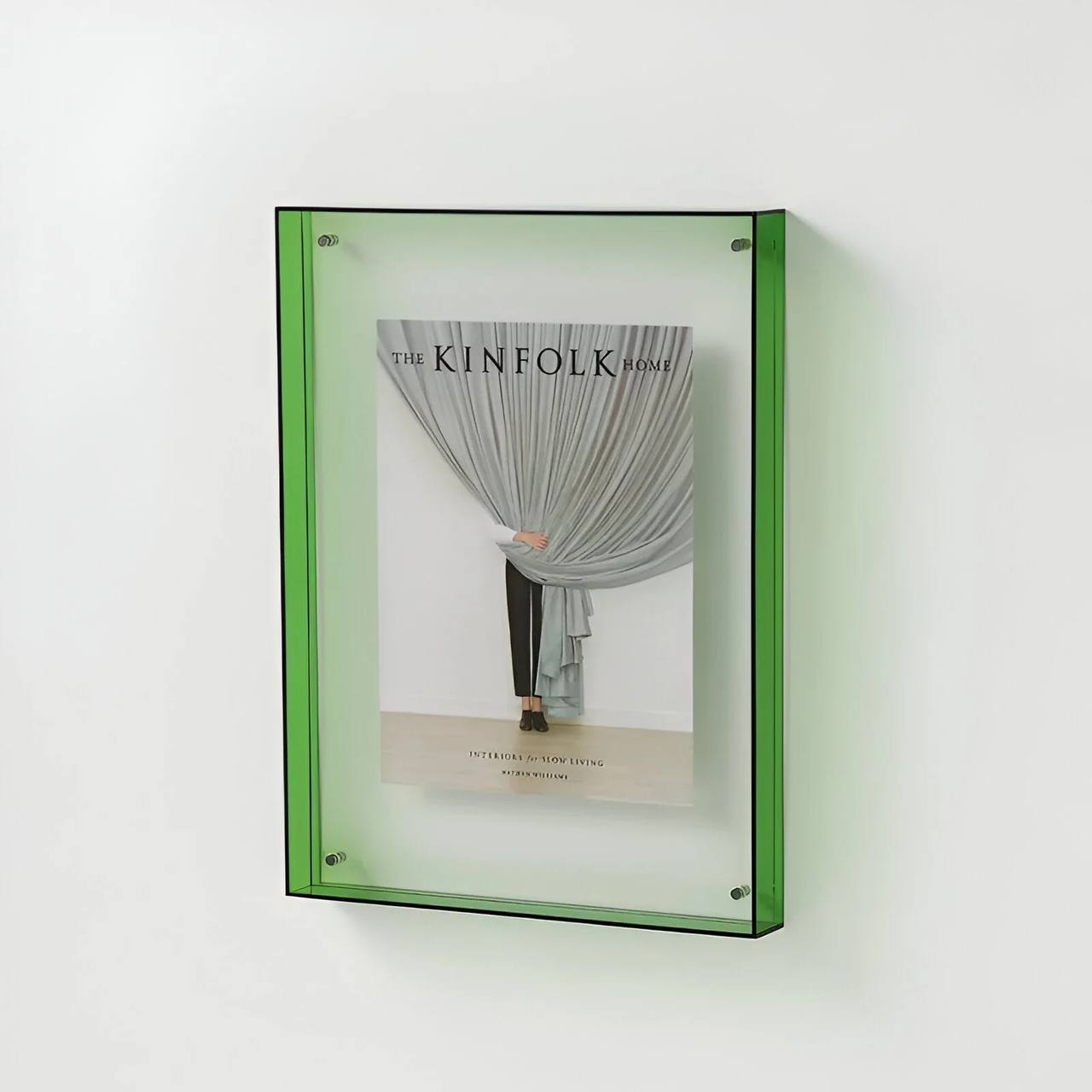 Sleek Transparent Photo Frame for Stunning Displays