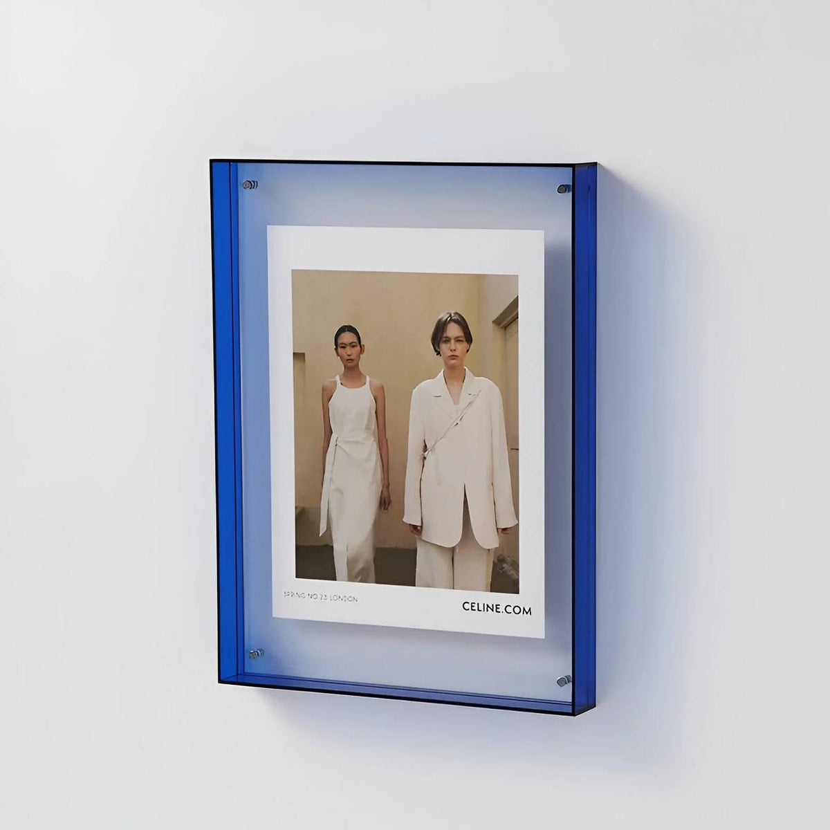 Sleek Transparent Photo Frame for Stunning Displays