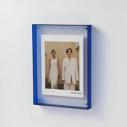 Sleek Transparent Photo Frame for Stunning Displays
