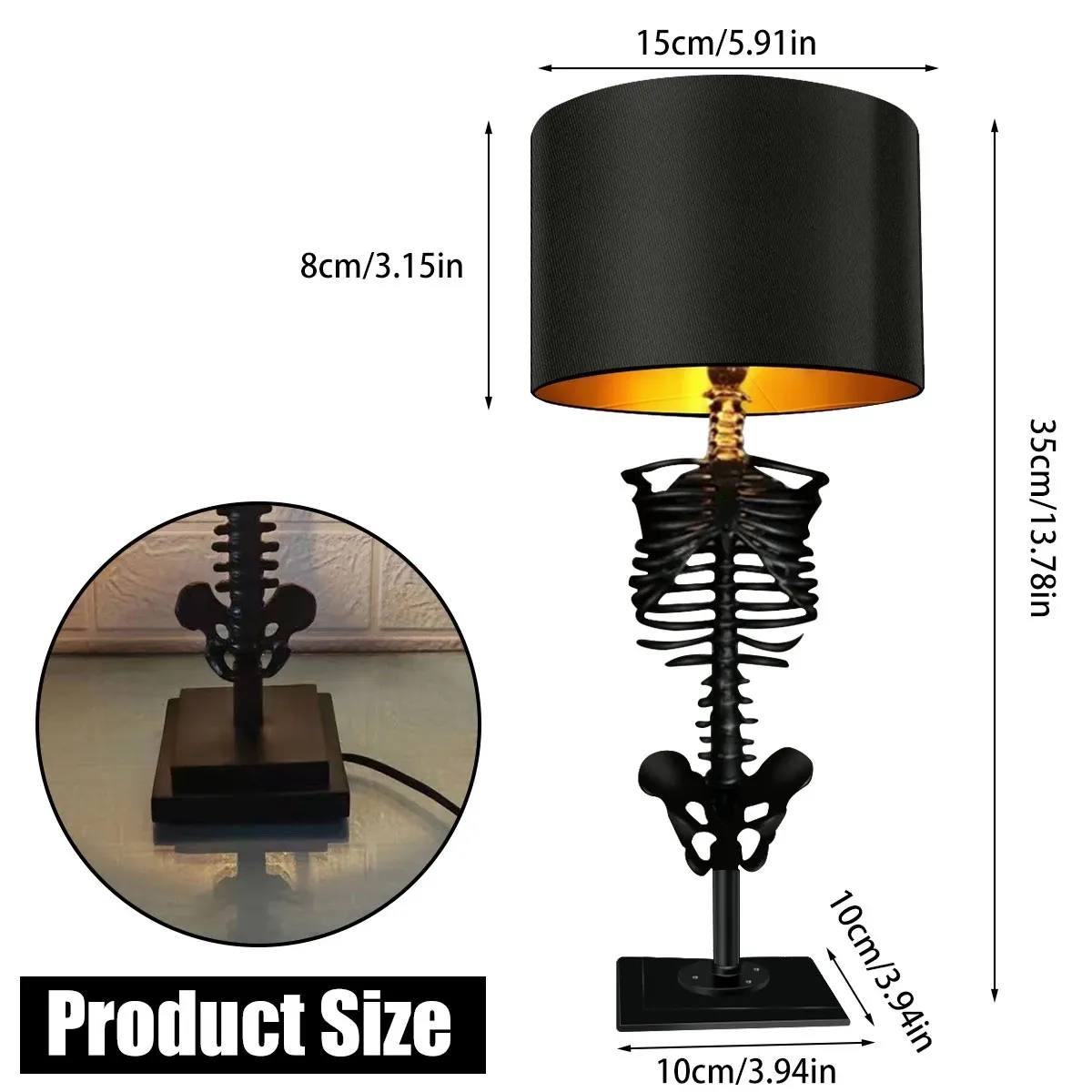 Artisan Bone Structure Table Light with Unique Design