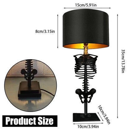 Artisan Bone Structure Table Light with Unique Design