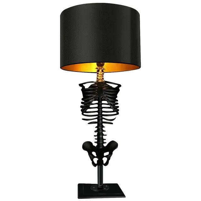 Artisan Bone Structure Table Light with Unique Design