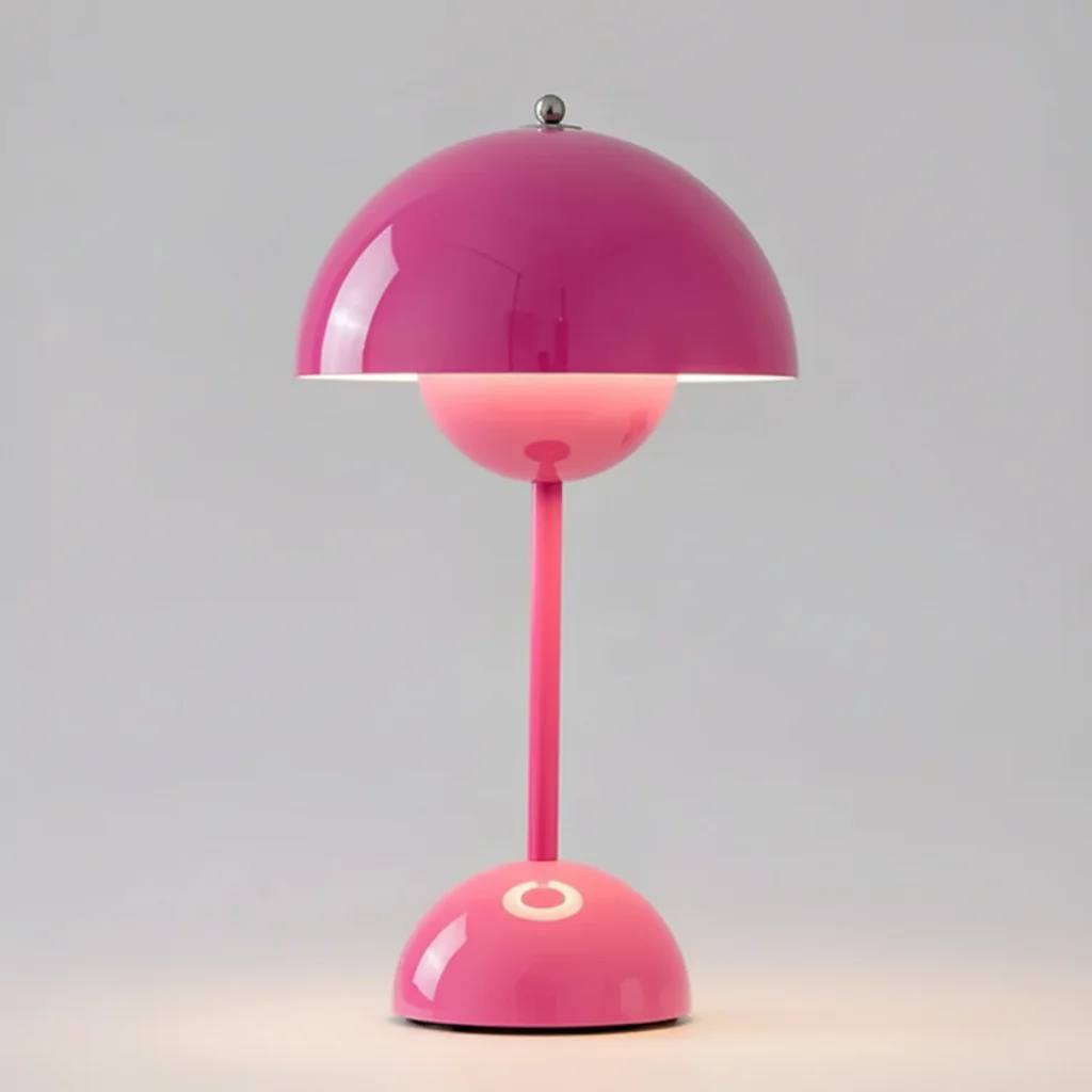 Sleek Adjustable Table Lamp with Stainless Steel Finish, 11.6 in Height