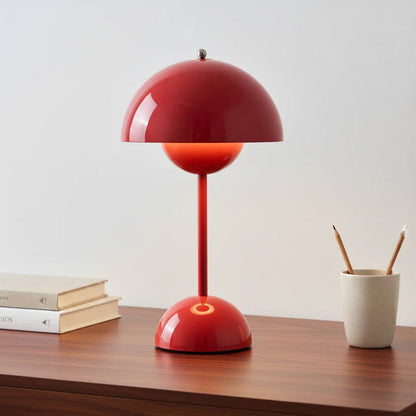 LuxeGlow Scandinavian Dimmable Bedside Table Lamp