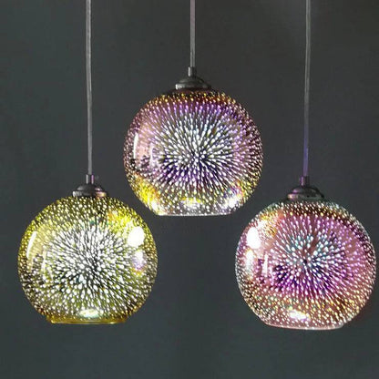 Vibrant Aurora Pendant Light with Stunning Glass Craftsmanship