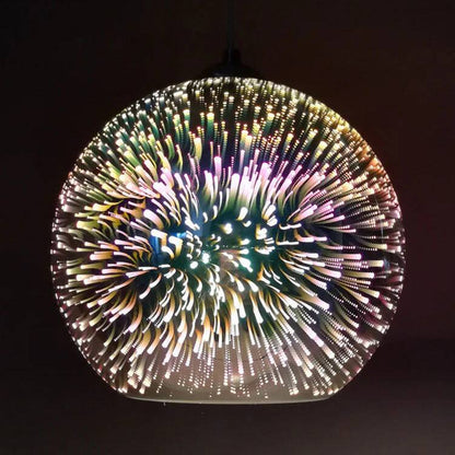 Vibrant Aurora Pendant Light with Stunning Glass Craftsmanship