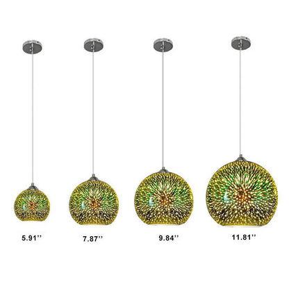 Vibrant Aurora Pendant Light with Stunning Glass Craftsmanship