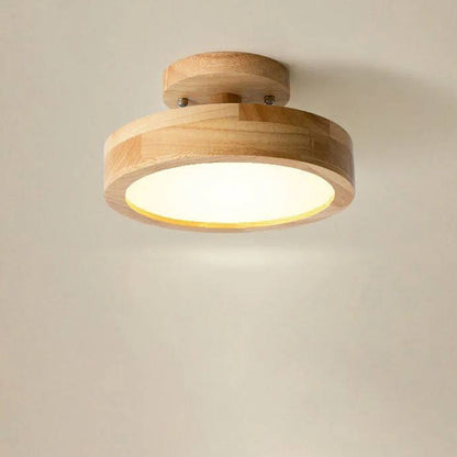 Sleek LED Ceiling Fixture with Customizable Lighting Options
