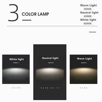 Sleek LED Ceiling Fixture with Customizable Lighting Options
