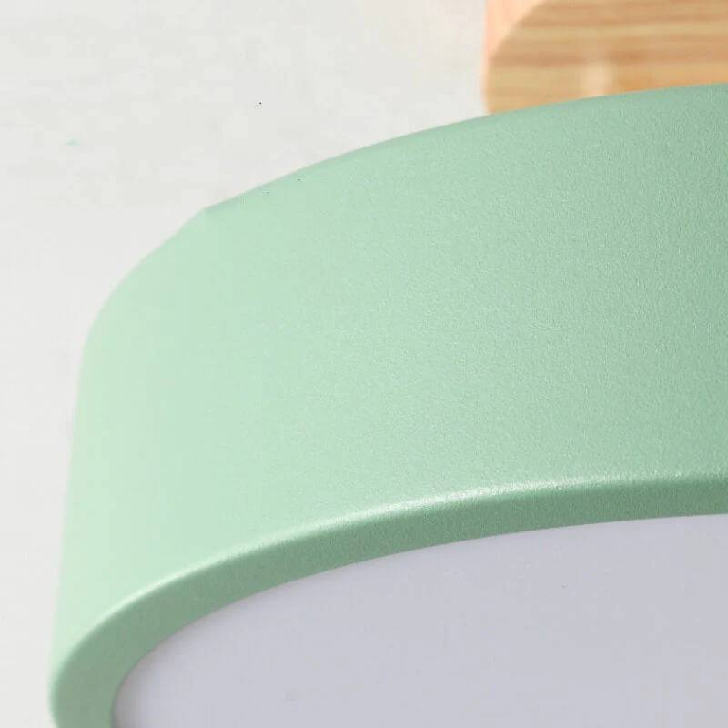 Sleek LED Ceiling Fixture with Customizable Lighting Options