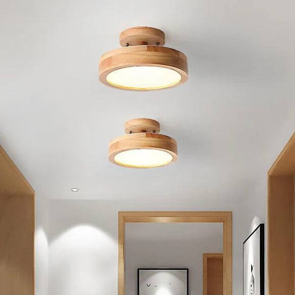 Sleek LED Ceiling Fixture with Customizable Lighting Options