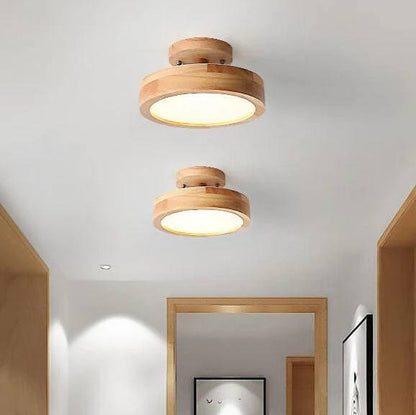 Sleek LED Ceiling Fixture with Customizable Lighting Options