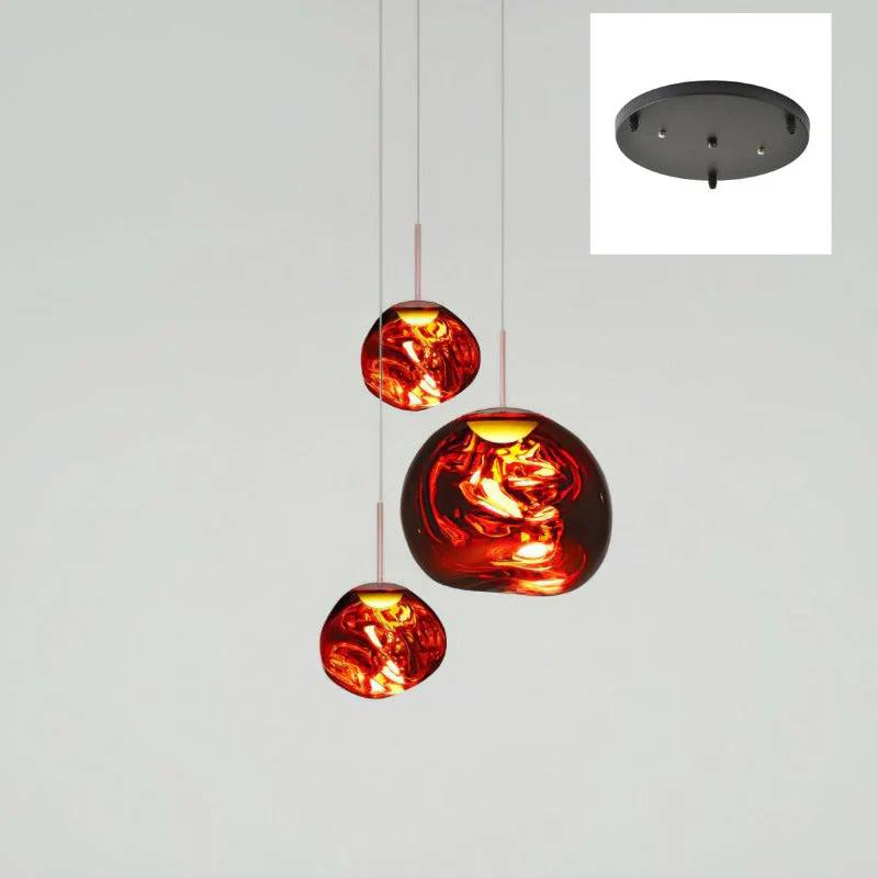 Artistic Multi-Light Pendant Fixture for Elegant Interiors