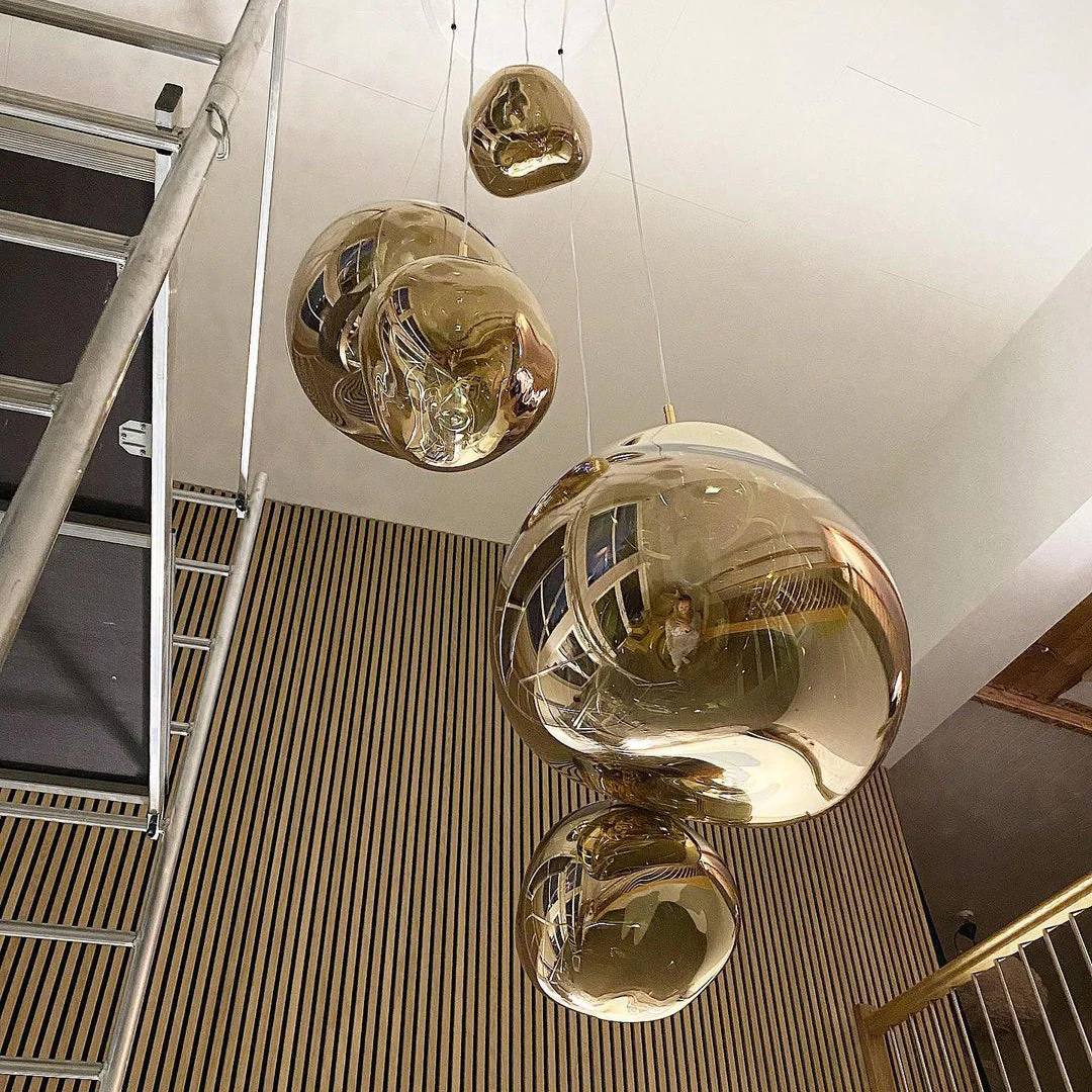 Artistic Multi-Light Pendant Fixture for Elegant Interiors