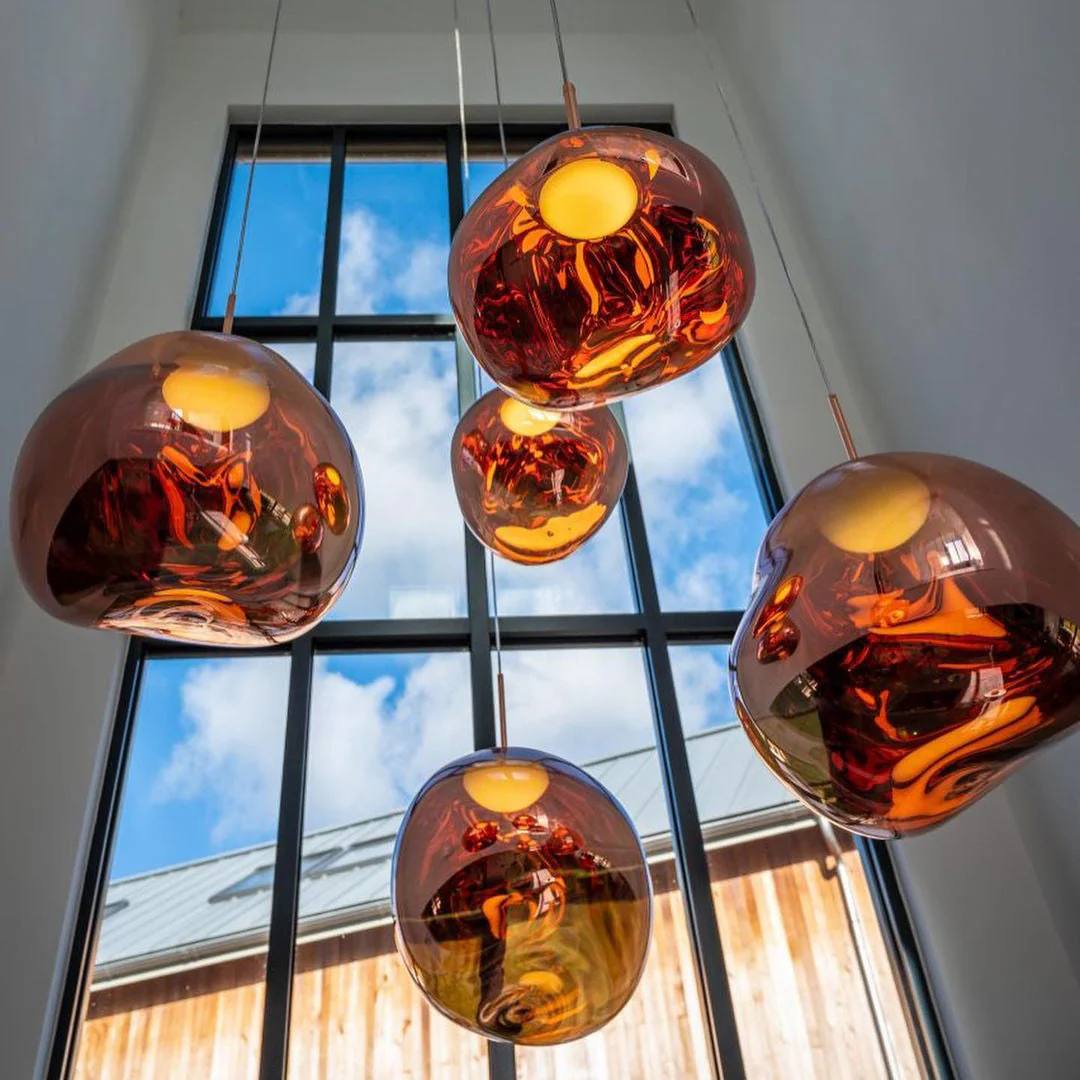 Artistic Multi-Light Pendant Fixture for Elegant Interiors